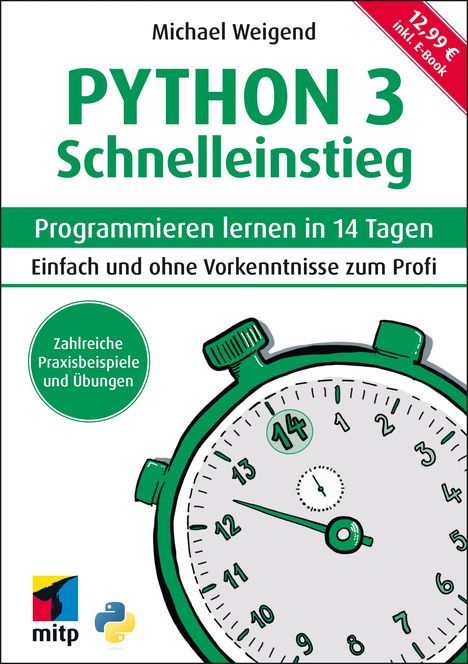 Michael Weigend: Python 3 Schnelleinstieg, Buch