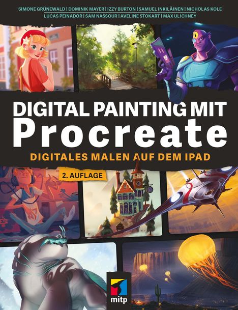 Simone Grünewald: Digital Painting mit Procreate 5.3, Buch