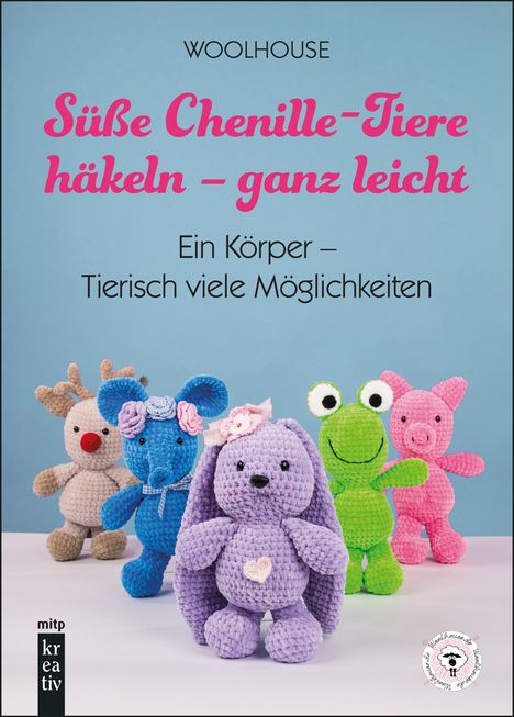 Süße Chenille-Tiere häkeln - ganz leicht, Buch