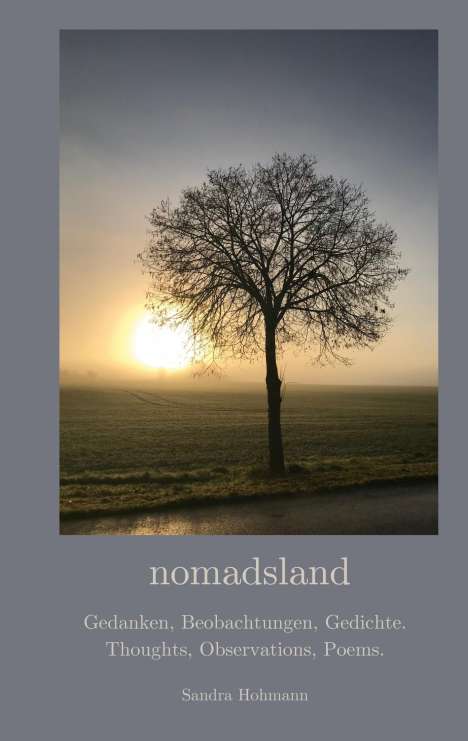 Sandra Hohmann: nomadsland, Buch