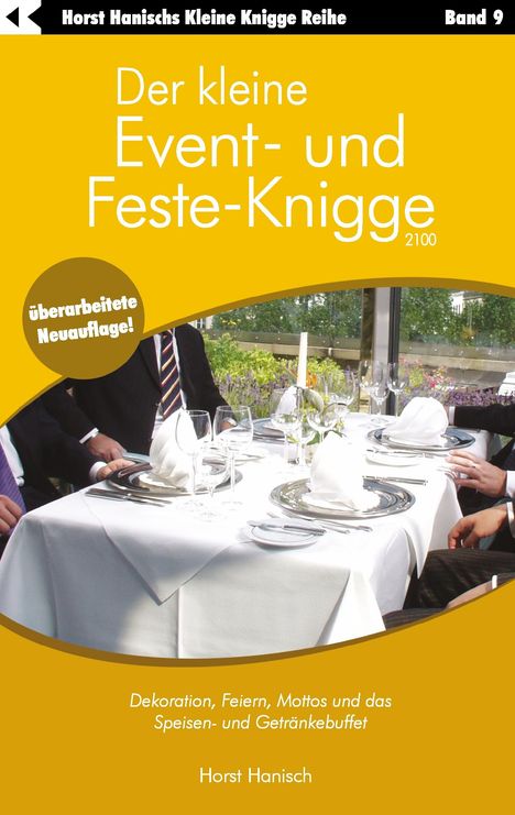 Horst Hanisch: Der kleine Event- und Feste-Knigge 2100, Buch