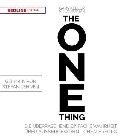 Gary Keller: The One Thing, MP3-CD