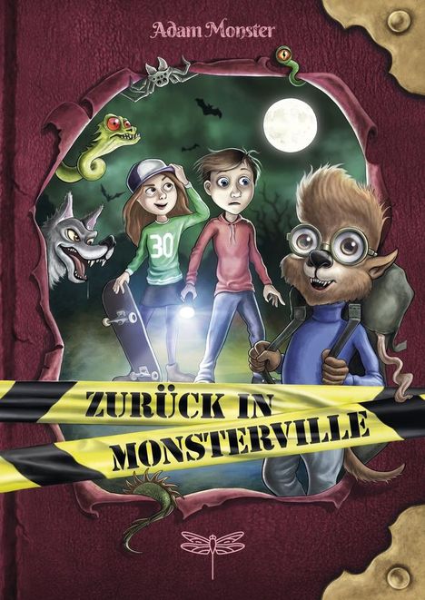Adam Monster: Zurück in Monsterville, Buch