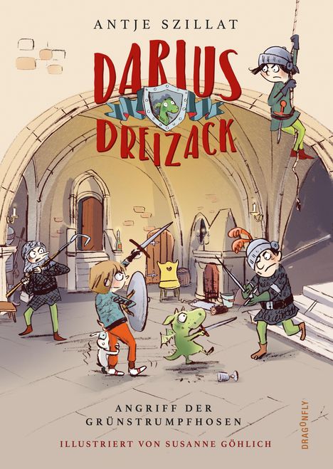 Antje Szillat: Darius Dreizack - Angriff der Grünstrumpfhosen, Buch