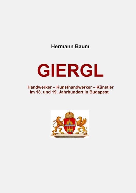 Hermann Baum: Giergl, Buch