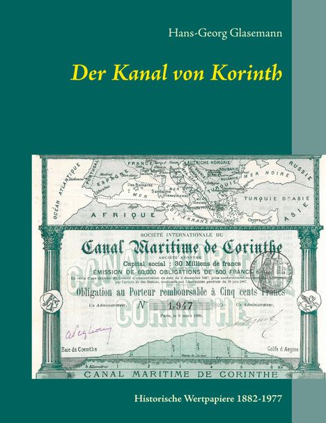 Hans-Georg Glasemann: Der Kanal von Korinth, Buch