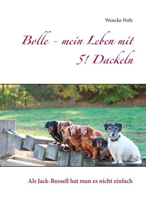 Wencke Poth: Bolle - mein Leben mit 5! Dackeln, Buch