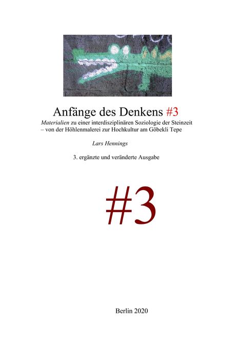 Lars Hennings: Anfänge des Denkens #3, Buch