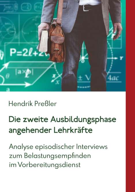 Hendrik Preßler: Die zweite Ausbildungsphase angehender Lehrkräfte, Buch