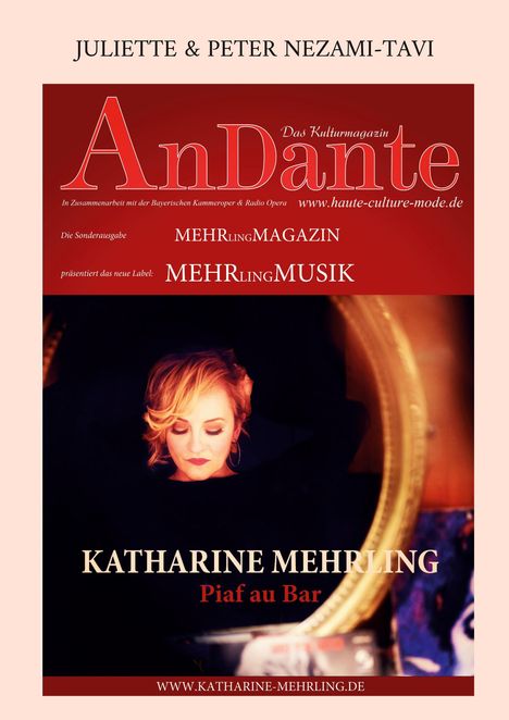 Juliette Nezami-Tavi: Katharine Mehrling, Buch