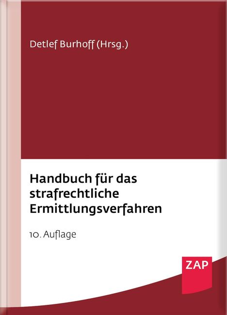 Annika Hirsch: Handbuch für das strafrechtliche Ermittlungsverfahren, Buch