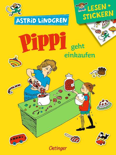Astrid Lindgren: Pippi geht einkaufen, Buch