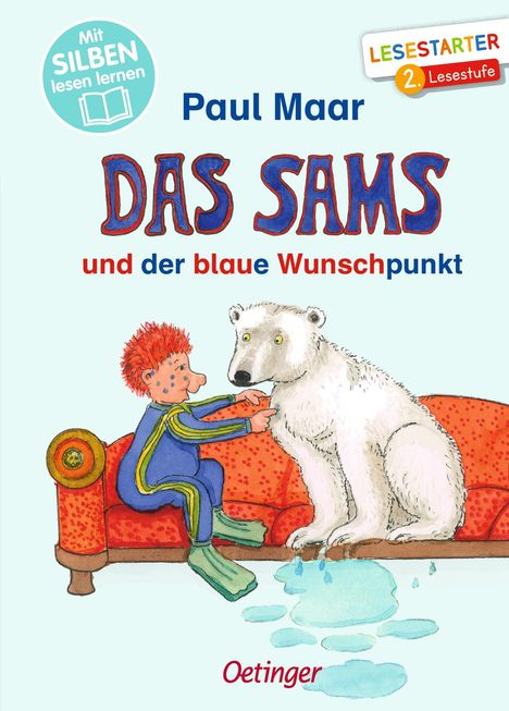 Paul Maar: Das Sams und der blaue Wunschpunkt, Buch