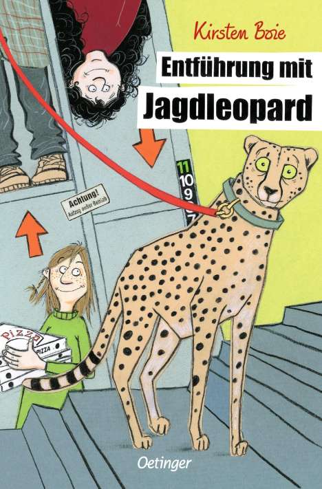 Kirsten Boie: Entführung mit Jagdleopard, Buch