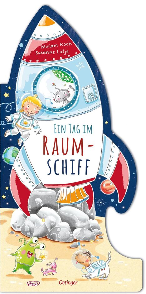 Susanne Lütje: Ein Tag im Raumschiff, Buch