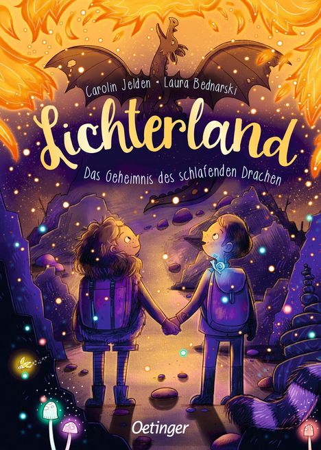 Carolin Jelden: Lichterland 3. Das Geheimnis des schlafenden Drachen, Buch