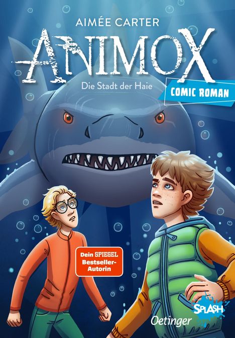 Aimée Carter: Animox als Comic-Roman 3. Die Stadt der Haie, Buch