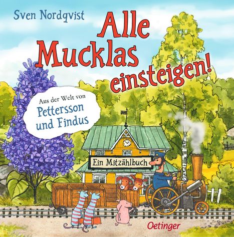 Sven Nordqvist: Alle Mucklas einsteigen!, Buch