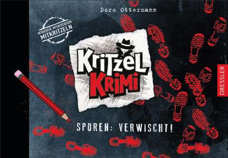 Doro Ottermann: Kritzel-Krimi 2. Spuren: Verwischt!, Buch