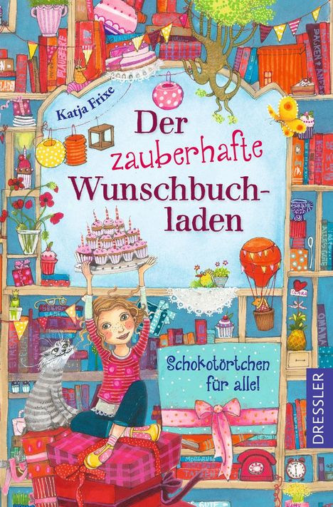 Katja Frixe: Der zauberhafte Wunschbuchladen 3. Schokotörtchen für alle!, Buch