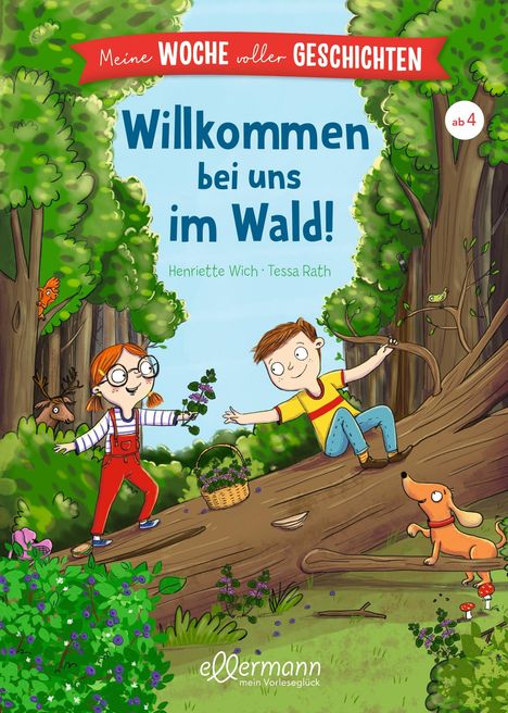 Henriette Wich: Meine Woche voller Geschichten. Willkommen bei uns im Wald!, Buch