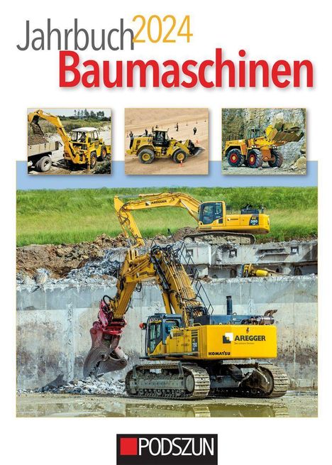 Jahrbuch Baumaschinen 2024, Buch