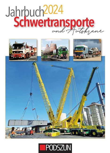Jahrbuch Schwertransporte und Autokrane 2024, Buch