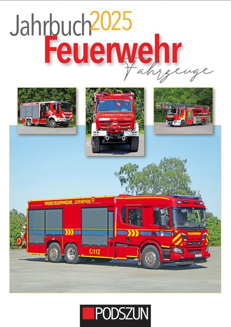 Jahrbuch Feuerwehrfahrzeuge 2025, Buch