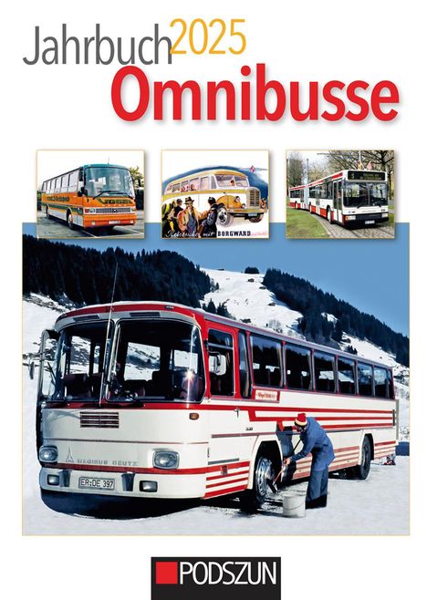 Jahrbuch Omnibusse 2025, Buch