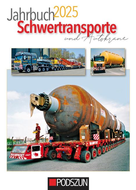 Jahrbuch Schwertransporte 2025, Buch