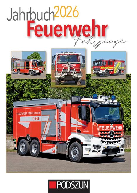 Jahrbuch Feuerwehrfahrzeuge 2026, Buch