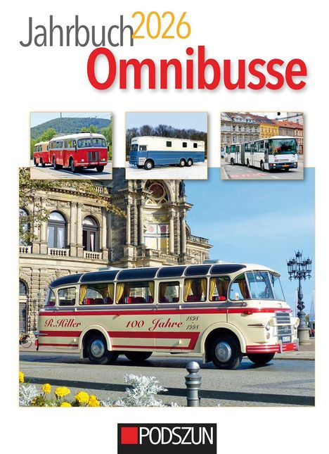 Jahrbuch Omnibusse 2026, Buch