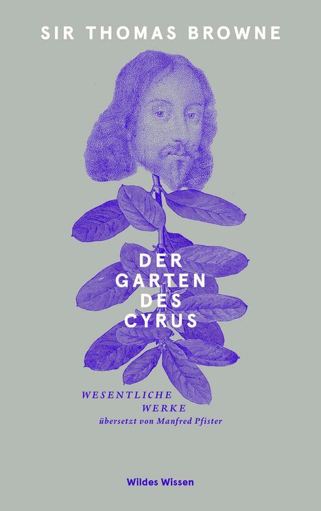 Thomas Browne: Der Garten des Cyrus, Buch
