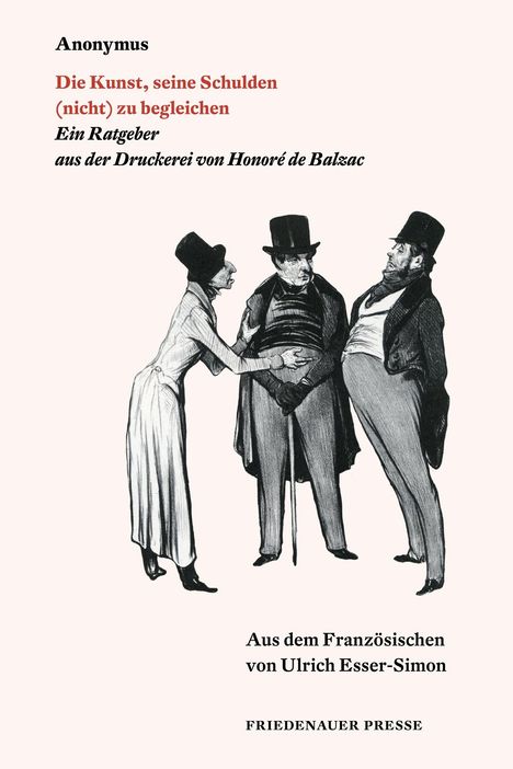 Anonymus: Die Kunst, seine Schulden (nicht) zu begleichen, Buch