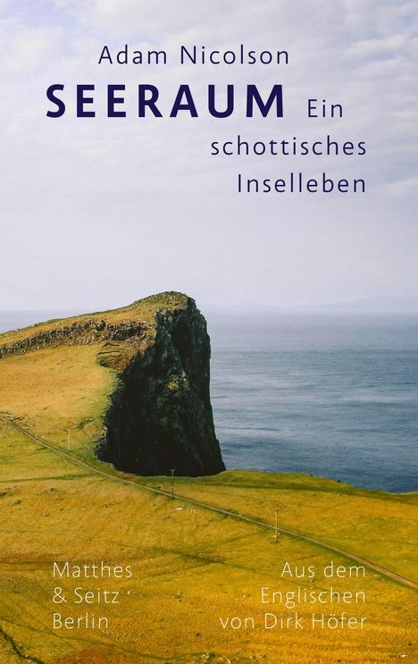 Adam Nicolson: Seeraum, Buch