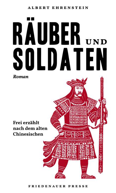 Albert Ehrenstein: Räuber und Soldaten, Buch
