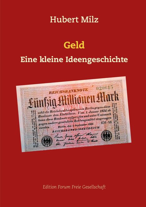 Hubert Milz: Geld, Buch