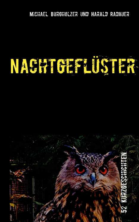 Michael Burgholzer: Nachtgeflüster, Buch