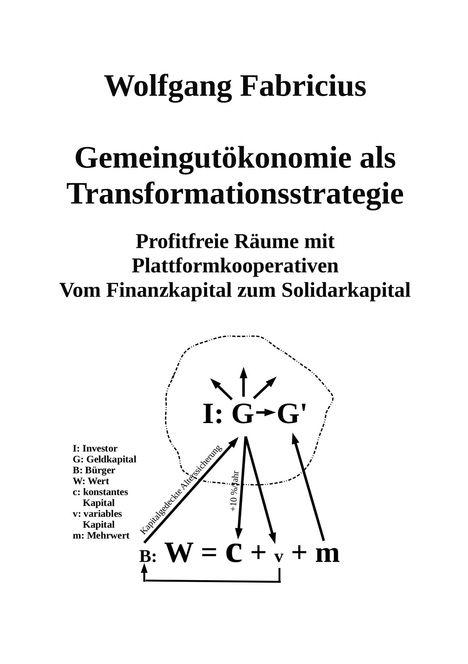 Wolfgang Fabricius: Gemeingutökonomie als Transformationsstrategie, Buch