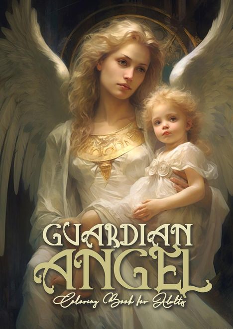 Monsoon Publishing: Guardian Angel Coloring Book for Adults, Buch