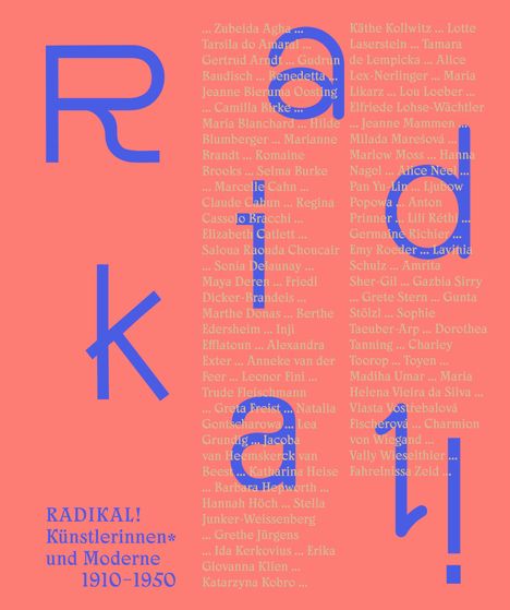 Radikal! Künstlerinnen und Moderne 1910-1950, Buch