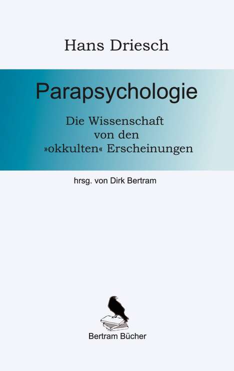 Hans Driesch: Parapsychologie, Buch