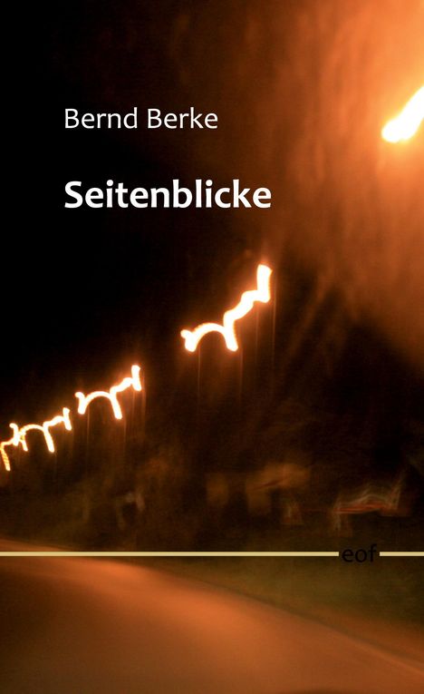 Bernd Berke: Seitenblicke, Buch