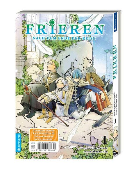 Kanehito Yamada: Frieren - Nach dem Ende der Reise Collectors Double Pack Band 01 &amp; 02, 2 Bücher