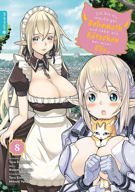 Nozomi Ginyoku: Ich bin ein mächtiger Behemoth und lebe als Kätzchen bei einer Elfe 08, Buch