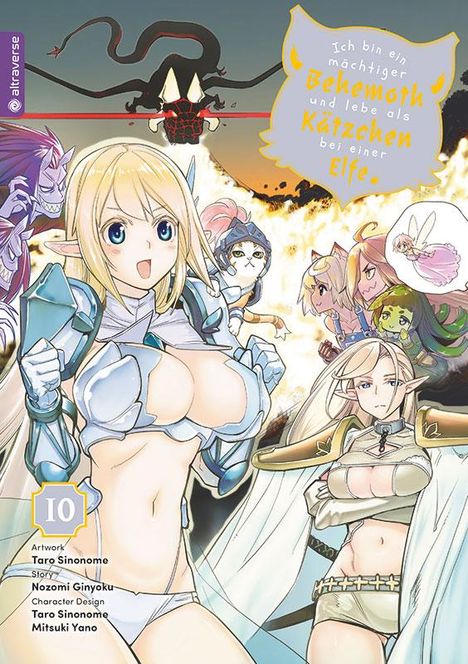 Nozomi Ginyoku: Ich bin ein mächtiger Behemoth und lebe als Kätzchen bei einer Elfe 10, Buch