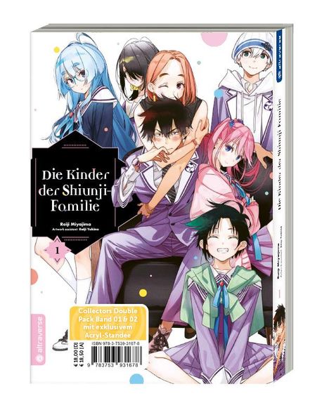 Reiji Miyajima: Die Kinder der Shiunji-Familie Collectors Double Pack Band 01 &amp; 02, Buch