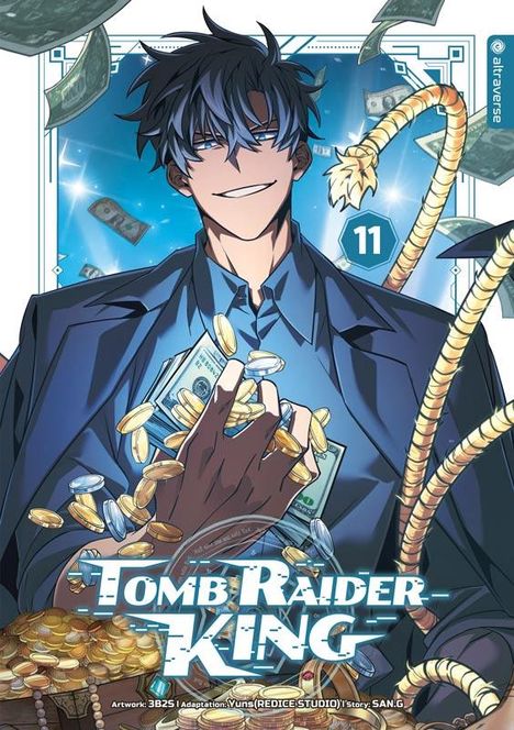 San. G: Tomb Raider King 11, Buch