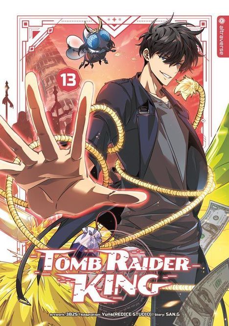 San. G: Tomb Raider King 13, Buch