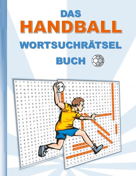 Brian Gagg: Das Handball Wortsuchrätsel Buch, Buch